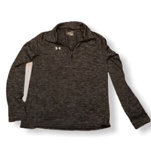 Under armour quarter zip gray  Small